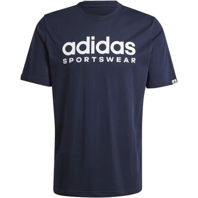 adidas Marinblå Kortärmad T-Shirt - Herr - Sportig adidas Marinblå Kortärmad T-Shirt - Herr - Sportig