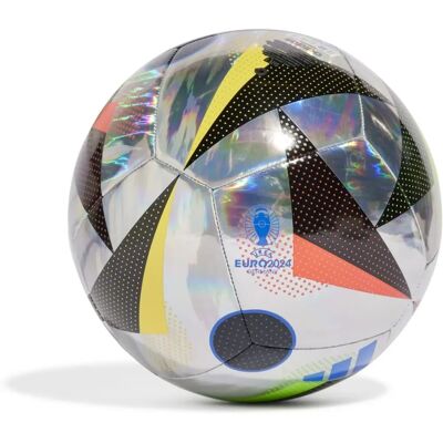 Ballon d'entraînement adidas Euro 2024 - Taille 5, Argenté - Publicité Ballon d'entraînement adidas Euro 2024 - Taille 5, Argenté - Publicité