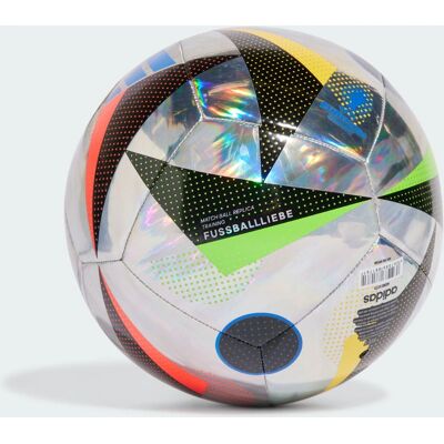 adidas Euro 2024 Treningowa Piłka Foil - Rozmiar 4 UK - Srebro - Piłka nożna adidas Euro 2024 Treningowa Piłka Foil - Rozmiar 4 UK - Srebro - Piłka nożna