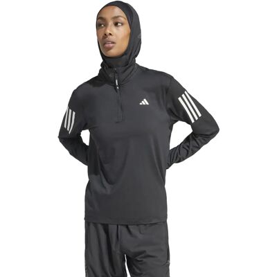 adidas Own the Run Halv-zip Jacka - Svart - Löparjacka adidas Own the Run Halv-zip Jacka - Svart - Löparjacka