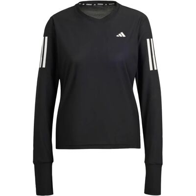 adidas Own The Run Long Sleeve Top - Czarny adidas Own The Run Long Sleeve Top - Czarny