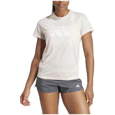 adidas Big Performance Logo Training T-Shirt - Lila adidas Big Performance Logo Training T-Shirt - Lila