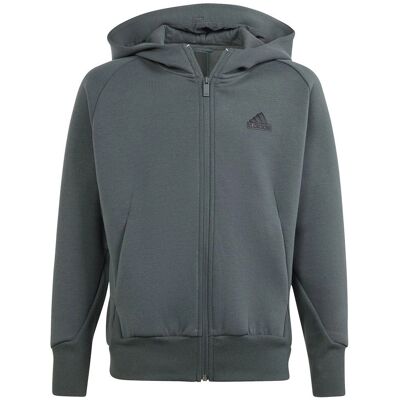 adidas Kinder Z.N.E. Full-Zip Hoodie - Groen - Hoodie adidas Kinder Z.N.E. Full-Zip Hoodie - Groen - Hoodie