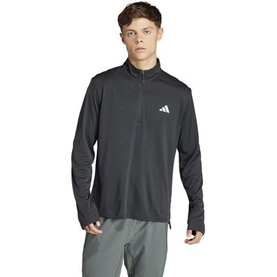 Sweatshirt à manches longues adidas Train Essentials - Gym & Training - Publicité Sweatshirt à manches longues adidas Train Essentials - Gym & Training - Publicité
