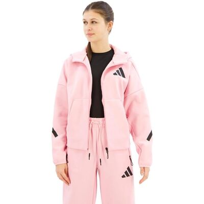 adidas Z.N.E. Full-Zip Hoodie - Pink - Hoodie adidas Z.N.E. Full-Zip Hoodie - Pink - Hoodie