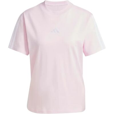 adidas Dames Essentials 3-Strepen Katoenen T-Shirt - T-Shirt adidas Dames Essentials 3-Strepen Katoenen T-Shirt - T-Shirt