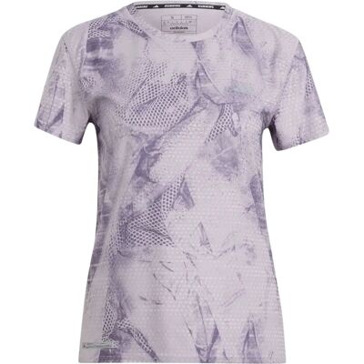 adidas Ultimate Allover Print T-Shirt - Lila - Damen - Laufen adidas Ultimate Allover Print T-Shirt - Lila - Damen - Laufen