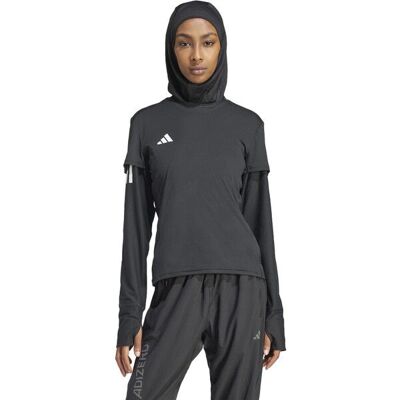 Adidas Svart Lettvekts løpe-T-skjorte - Ytelse Adidas Svart Lettvekts løpe-T-skjorte - Ytelse
