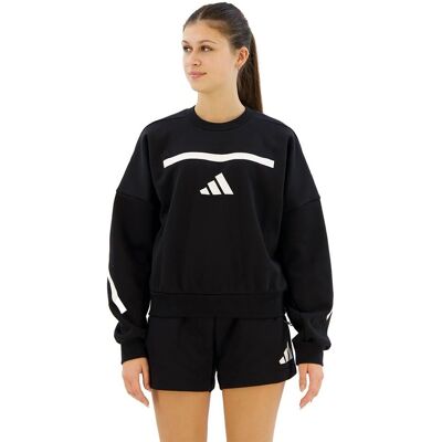 adidas Z.N.E. Sweatshirt - Zwart - Dames - Sportief adidas Z.N.E. Sweatshirt - Zwart - Dames - Sportief