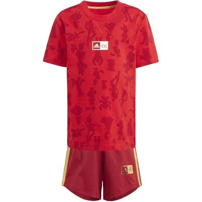 Adidas Disney 100 Set Rood - Kinderkleding Adidas Disney 100 Set Rood - Kinderkleding