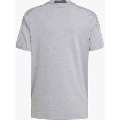 adidas Junior Heathered Grijs T-Shirt - Maat 7-8 jaar - T-Shirt adidas Junior Heathered Grijs T-Shirt - Maat 7-8 jaar - T-Shirt