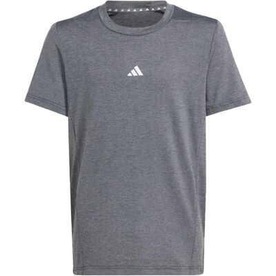 adidas Junior Heathered Zwart T-Shirt - Jongens Sport T-shirt adidas Junior Heathered Zwart T-Shirt - Jongens Sport T-shirt