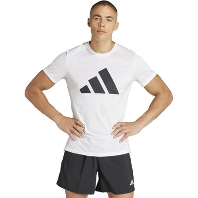 adidas T-Shirt Run It Bianco - Performance adidas T-Shirt Run It Bianco - Performance