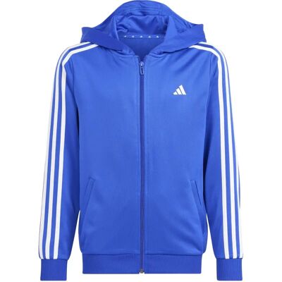 Återvunnen barnhoodie - Fuktabsorberande teknik - Unisex - Blå - Jacka Återvunnen barnhoodie - Fuktabsorberande teknik - Unisex - Blå - Jacka