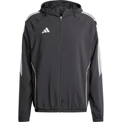 Adidas Tiro 24 Windbreaker - Schwarz - Ganzjährige Fußballjacke Adidas Tiro 24 Windbreaker - Schwarz - Ganzjährige Fußballjacke
