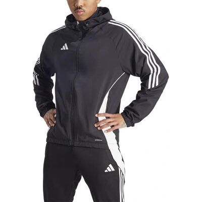 adidas Tiro 24 Veste coupe-vent - Noir - Veste pour toutes conditions - Publicité adidas Tiro 24 Veste coupe-vent - Noir - Veste pour toutes conditions - Publicité