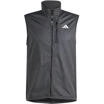 gilet adidas Own The Run - Nero - Resistente al vento - Riflettente - Riciclato - Gilet da corsa gilet adidas Own The Run - Nero - Resistente al vento - Riflettente - Riciclato - Gilet da corsa