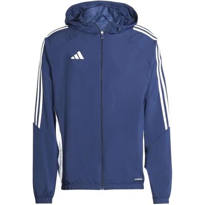 Veste coupe-vent adidas Tiro 24 - Bleu - Toutes saisons - Publicité Veste coupe-vent adidas Tiro 24 - Bleu - Toutes saisons - Publicité