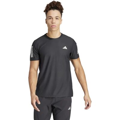 adidas Own The Run Schwarzes T-Shirt - Laufen adidas Own The Run Schwarzes T-Shirt - Laufen