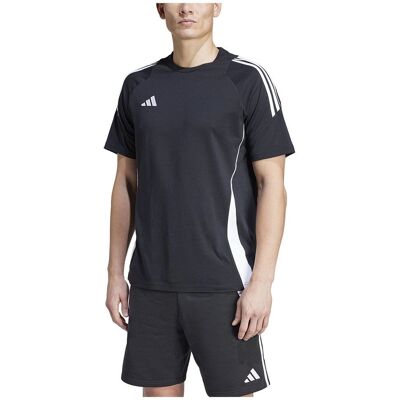 adidas Tiro 24 Μαύρο Φούτερ T-Shirt - T-Shirt adidas Tiro 24 Μαύρο Φούτερ T-Shirt - T-Shirt