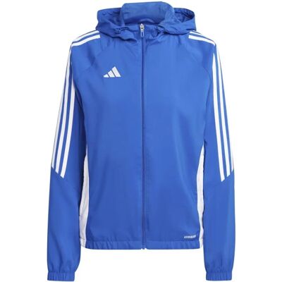 Adidas Tiro 24 Veste Bleue - Entraînement - Publicité Adidas Tiro 24 Veste Bleue - Entraînement - Publicité