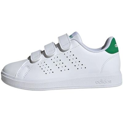 adidas Kinder Advantage Riptape Schuhe - Weiß/Grün - Schuhe adidas Kinder Advantage Riptape Schuhe - Weiß/Grün - Schuhe