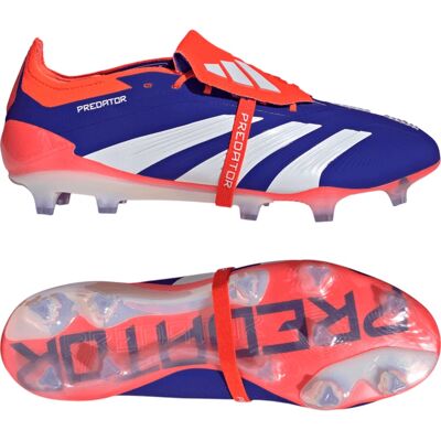 adidas Predator Elite Zwijana językiem buty piłkarskie - Niebieskie adidas Predator Elite Zwijana językiem buty piłkarskie - Niebieskie