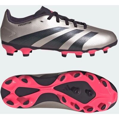 adidas Dziecięce buty do piłki nożnej Predator League na wielu nawierzchniach - Srebro adidas Dziecięce buty do piłki nożnej Predator League na wielu nawierzchniach - Srebro