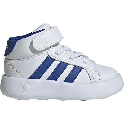 adidas Chaussures Grand Court Mid Enfants - Blanc - Chaussures - Publicité adidas Chaussures Grand Court Mid Enfants - Blanc - Chaussures - Publicité