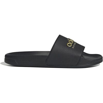 Adidas Herren Badeslipper - Cloudfoam, Slip-On, Grau - Slides Adidas Herren Badeslipper - Cloudfoam, Slip-On, Grau - Slides