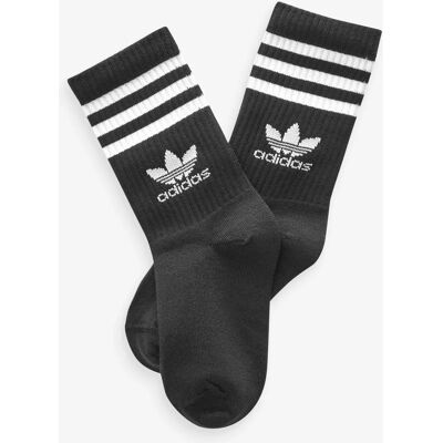 adidas 3-Streifen Socken 6er-Pack - Schwarz adidas 3-Streifen Socken 6er-Pack - Schwarz
