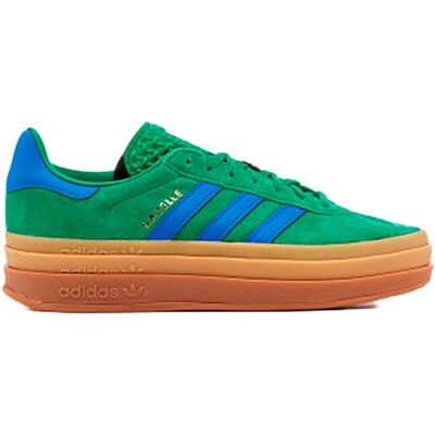 adidas Gazelle Bold Dame Mode Sneakers i Grøn og Blå - Mode Sneakers adidas Gazelle Bold Dame Mode Sneakers i Grøn og Blå - Mode Sneakers