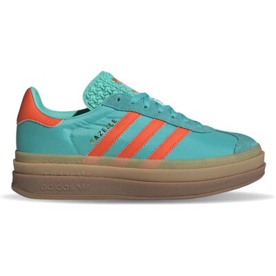 adidas Gazelle Bold Damskie Buty Modne Zielono Pomarańczowe - Buty modowe adidas Gazelle Bold Damskie Buty Modne Zielono Pomarańczowe - Buty modowe