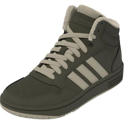 ADIDAS SPORTSWEAR Hoops Mid 3.0 Kinder - Sneaker, Grün, Gr. 31 ADIDAS SPORTSWEAR Hoops Mid 3.0 Kinder - Sneaker, Grün, Gr. 31