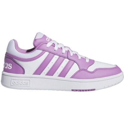 Adidas Hoops 3.0 W Weiß Lila Sneakers Adidas Hoops 3.0 W Weiß Lila Sneakers