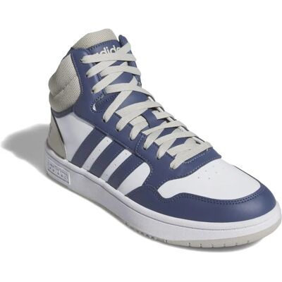 adidas Hoops 3.0 Mid Weiß Turnschuhe - Basketballschuhe adidas Hoops 3.0 Mid Weiß Turnschuhe - Basketballschuhe