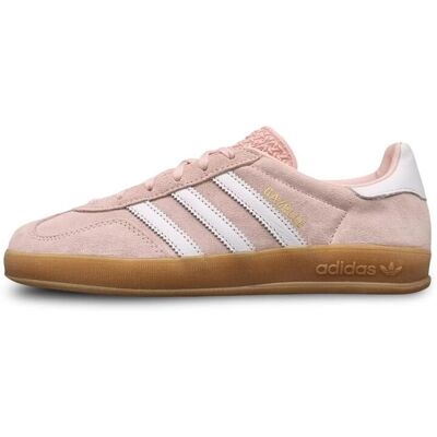 Adidas Gazelle Indoor - Damen sandy pink/cloud white/gum Adidas Gazelle Indoor - Damen sandy pink/cloud white/gum