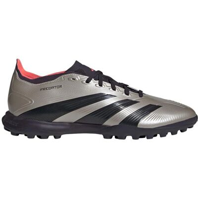 Bottes de football en gazon synthétique Adidas Predator Argent - Publicité Bottes de football en gazon synthétique Adidas Predator Argent - Publicité