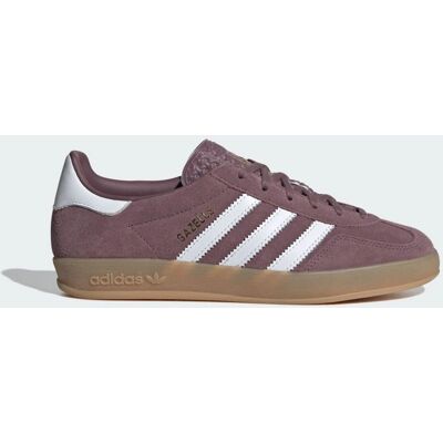 Adidas Gazelle Indoor W - Shadow Fig / Cloud White / Gum - Indoor Sneakers Adidas Gazelle Indoor W - Shadow Fig / Cloud White / Gum - Indoor Sneakers