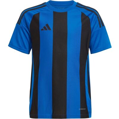 adidas Maillot rayé 24 Enfants - Bleu - Maillot - Publicité adidas Maillot rayé 24 Enfants - Bleu - Maillot - Publicité