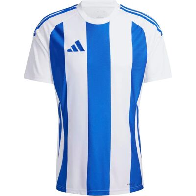 Adidas Men’s White/Blue Slim Fit T-shirt - Sportswear Adidas Men’s White/Blue Slim Fit T-shirt - Sportswear
