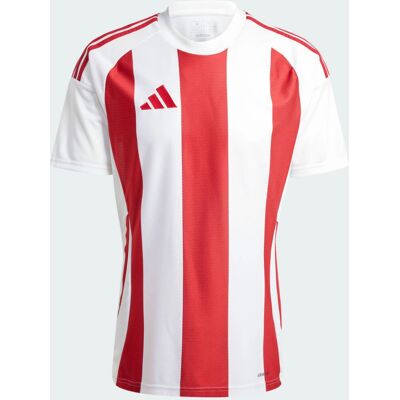 Koszulka Adidas slim fit biało czerwony pasek - Koszulka Koszulka Adidas slim fit biało czerwony pasek - Koszulka