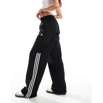 adidas Adicolor 3-Stripes Cargo - Czarny - Spodnie adidas Adicolor 3-Stripes Cargo - Czarny - Spodnie