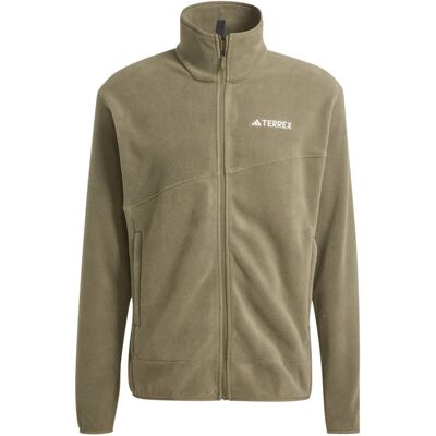 adidas - Terrex Multi Full-Zip Fleece Jacket - Πράσινα adidas - Terrex Multi Full-Zip Fleece Jacket - Πράσινα