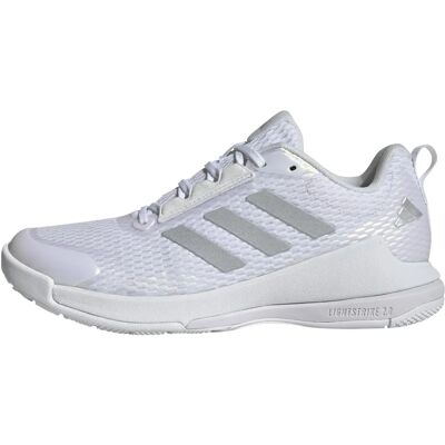 Chaussures indoor adidas Novaflight 2 Blanc - Support, Léger, Durable - Publicité Chaussures indoor adidas Novaflight 2 Blanc - Support, Léger, Durable - Publicité