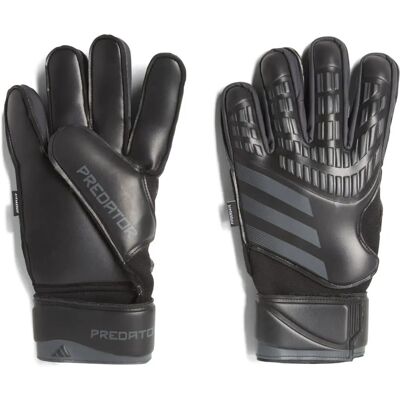 adidas Predator Match Fingersave Torwarthandschuhe - Schwarz - Erwachsene adidas Predator Match Fingersave Torwarthandschuhe - Schwarz - Erwachsene