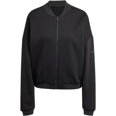 adidas Essentials Contemporary Logo Bomber Jacke - Schwarz - Jacke adidas Essentials Contemporary Logo Bomber Jacke - Schwarz - Jacke