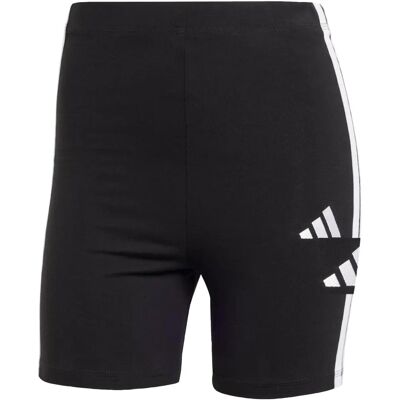 adidas Modello 3-Stripes Pantaloncini ciclismo vita alta - Nero adidas Modello 3-Stripes Pantaloncini ciclismo vita alta - Nero