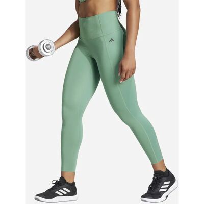 adidas Optime Power 7/8 Leggings - Gereviseerd Groen - L - Ondersteunende fitnesskleding adidas Optime Power 7/8 Leggings - Gereviseerd Groen - L - Ondersteunende fitnesskleding