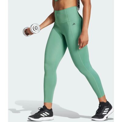 adidas Optime Power 7/8 Leggings - Groen - Stevige elastische taille, 4-weg stretch, hoge taille - Leggings adidas Optime Power 7/8 Leggings - Groen - Stevige elastische taille, 4-weg stretch, hoge taille - Leggings